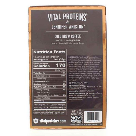Jennifer Aniston Protein + Collagen Bar, VPS